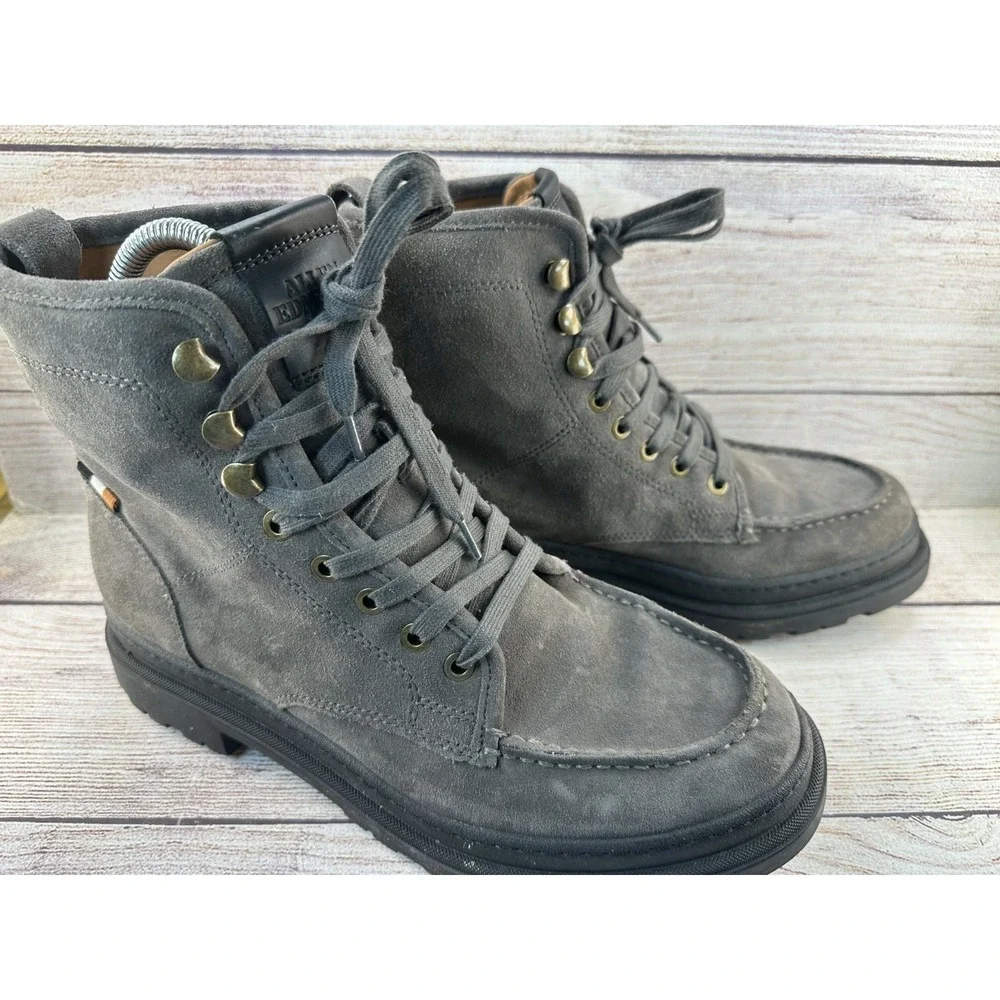 Allen Edmonds Men's Sawyer Leather Waterproof Lace-Up All-Weather Size 8.5 D